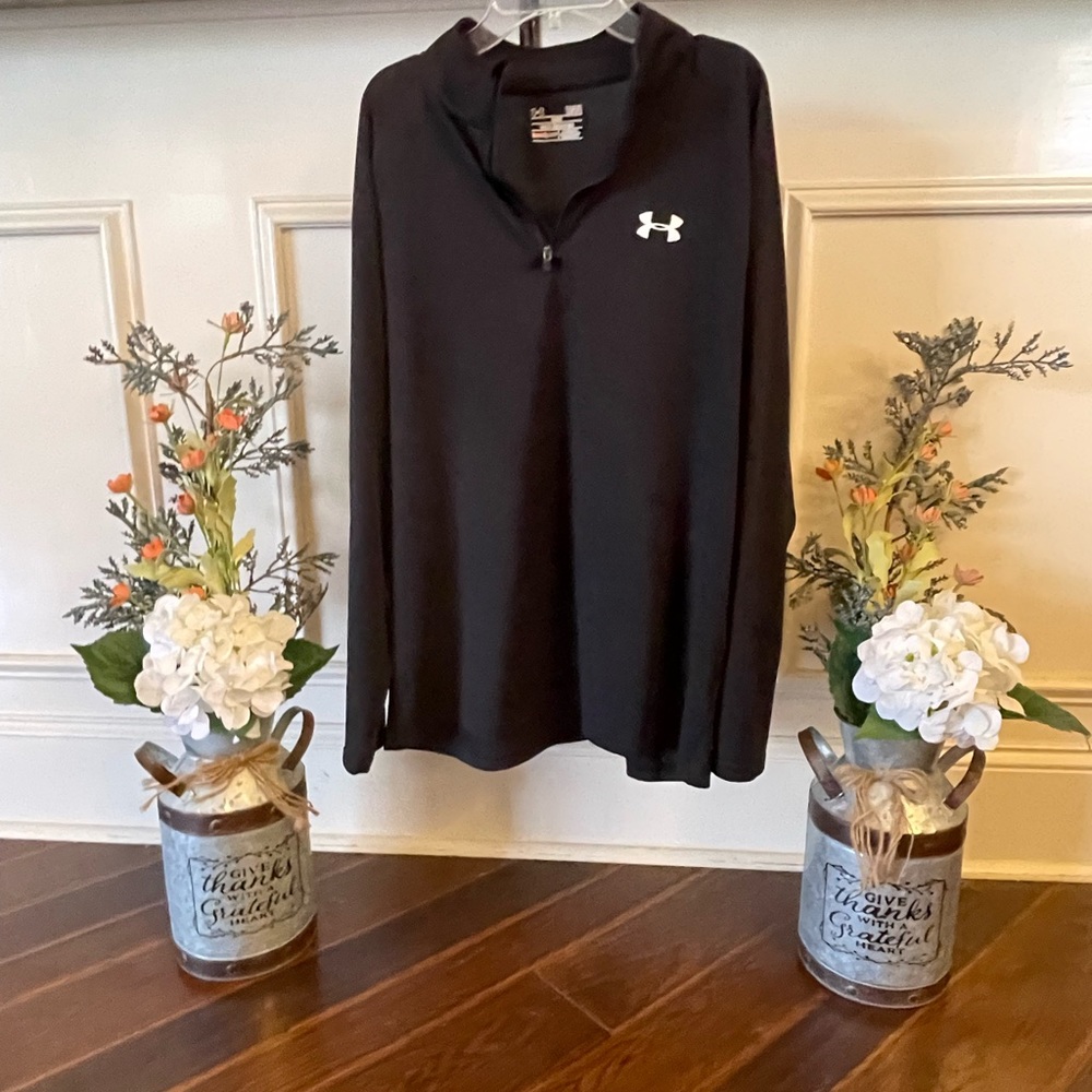 Mens Under Armour Heat Gear 1/4 Zip Shirt